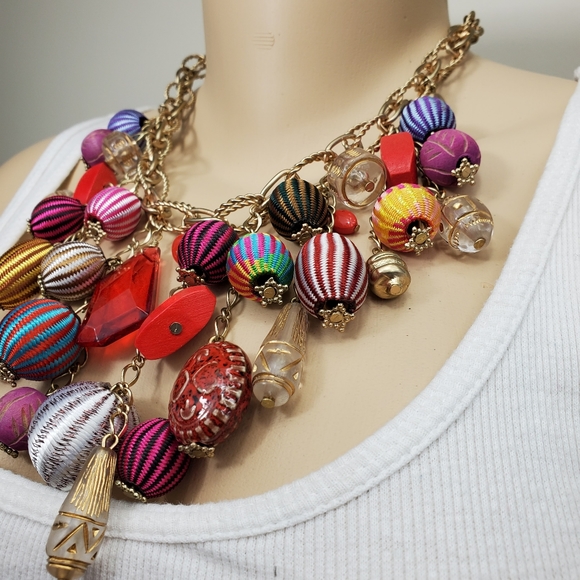 Vintage Necklace / Multicolor / Chico's - Picture 4 of 12